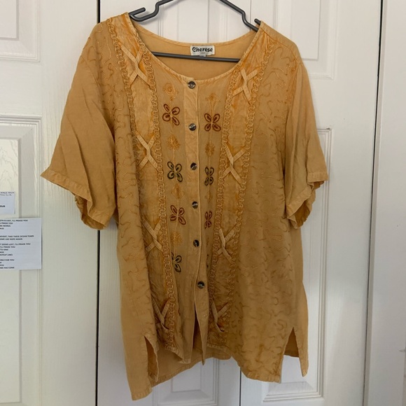 Vintage short sleeve cardigan - Picture 2 of 3